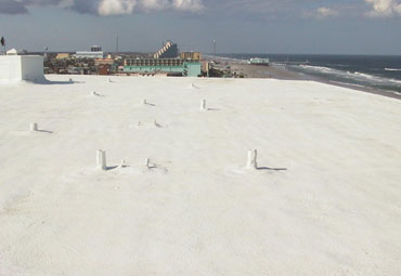 Cool roof coatings in Athens